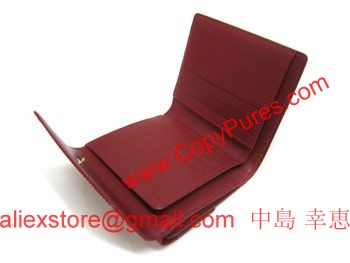 LOUISVUITTON　ルイ・ヴィトン　ヴェルニ　LV　財布　Wホック　ポルトフォイユ・エリーズ　ポムダムール　M93529